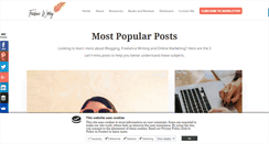 Desktop Screenshot of freelancewritingblog.com